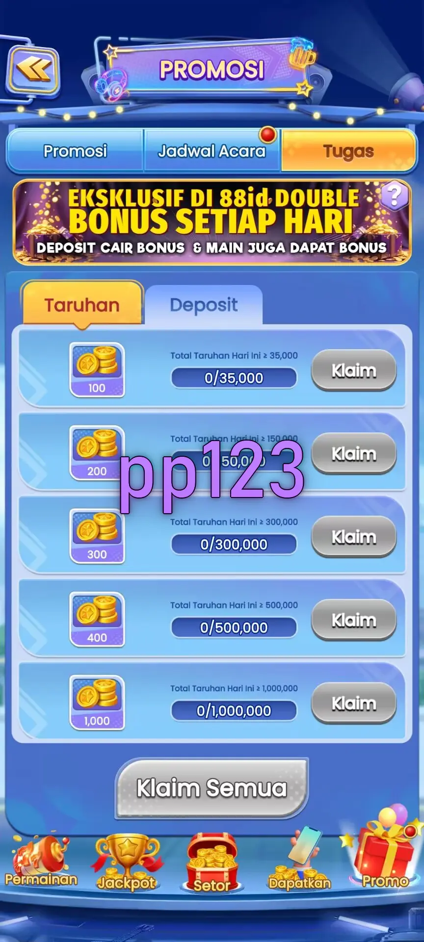 pp123 Masuk